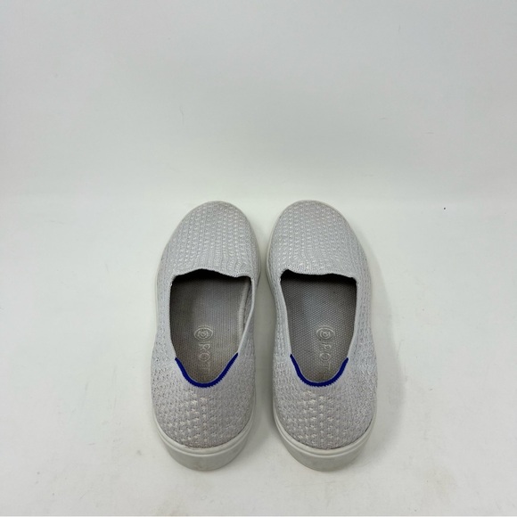 Rothy’s Original Slip on Sneaker in Salt Honeycomb Size 8 - Picture 4 of 11